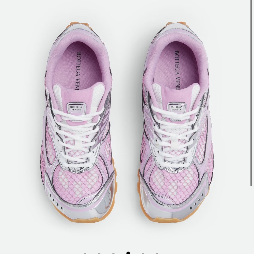 Bottega Veneta Lilac Orbit Sneakers - Pre-Owned Malik Beasley